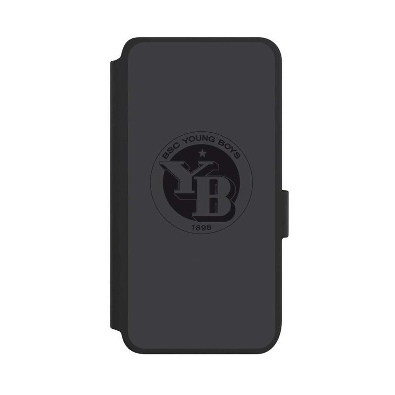 Galaxy S25 NIVOflip BSC YB Logo Grau