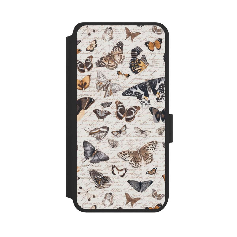 Galaxy S25 NIVOflip Schmetterling Muster Boho