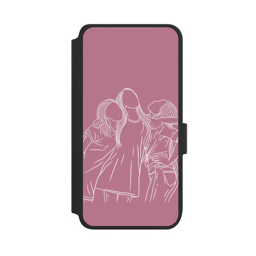 Samsung Galaxy S25 NIVOflip Freundinnen Line Art