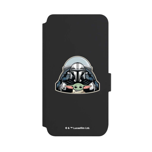 Samsung Galaxy S25 NIVOflip Mando und Grogu Transparent