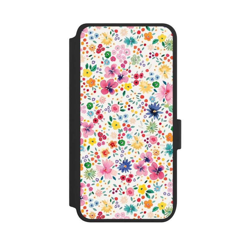 Galaxy S25 NIVOflip Millefleurs Pink Spring Garden