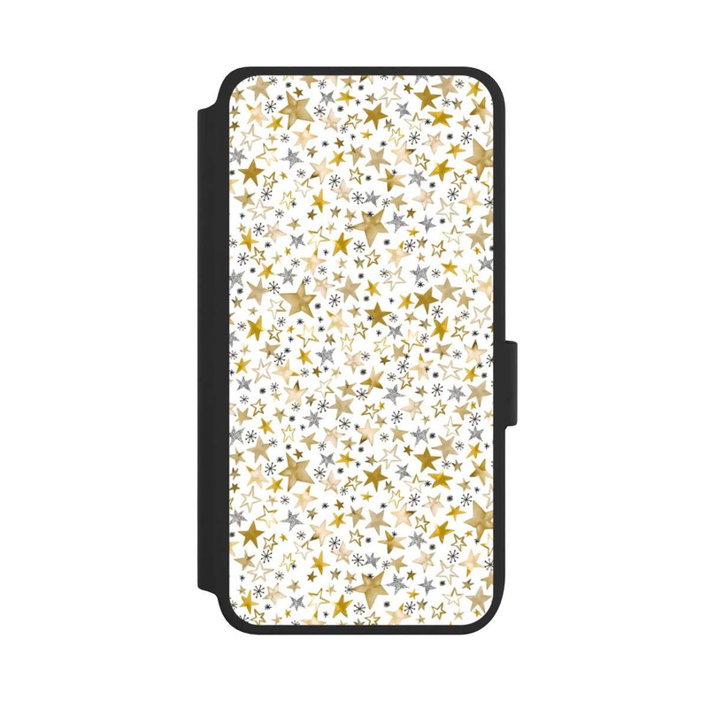 Galaxy S25 NIVOflip Winter Stars Gold