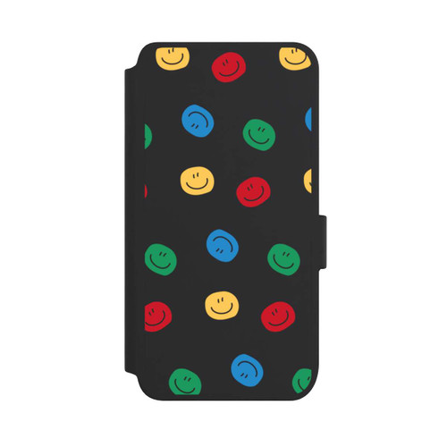 Samsung Galaxy S25 NIVOflip Smile Pattern Colorful