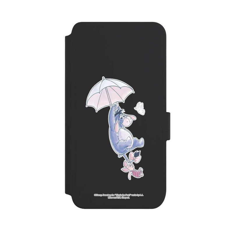 Galaxy S25 NIVOflip Winnie Pooh Eeyeore Find Happiness Transparent