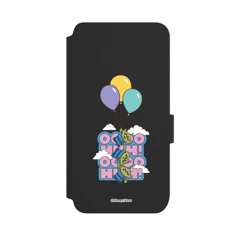 Galaxy S25 NIVOflip Toy Story Aliens Balloons OOOOHHH Transparent