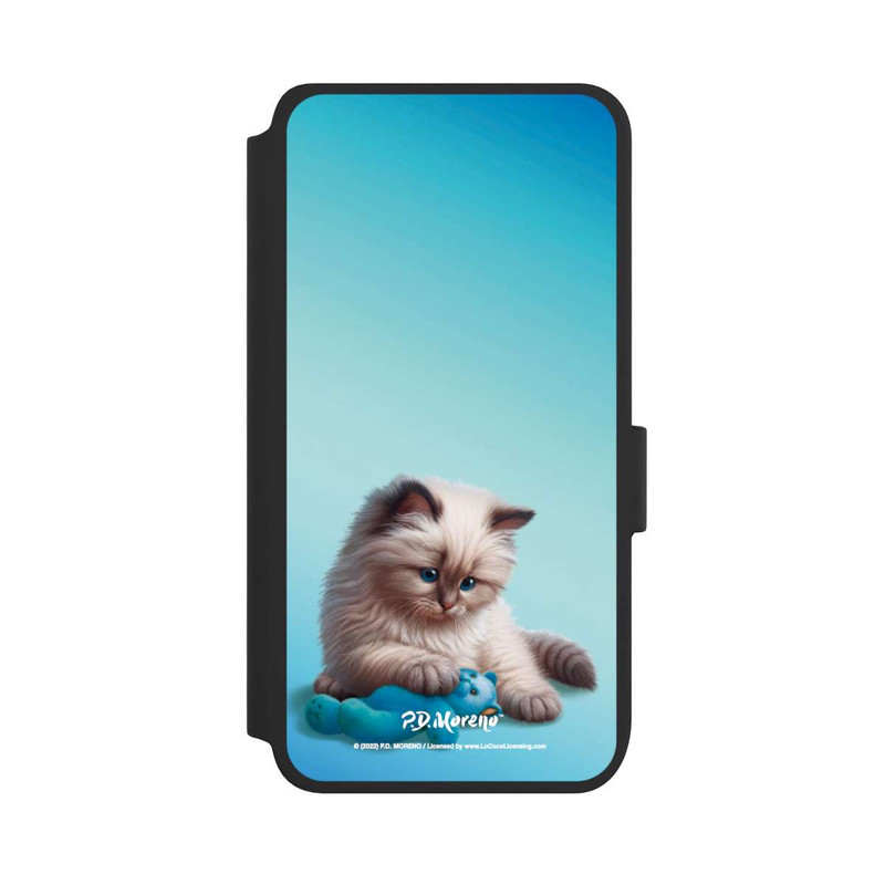 Galaxy S25 NIVOflip Cuddling Cat