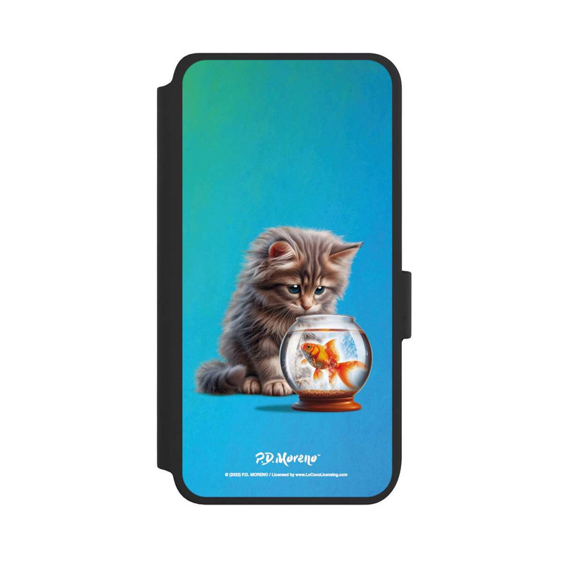 Galaxy S25 NIVOflip Cat And Gold Fish