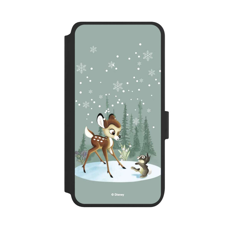 Galaxy S25 NIVOflip Bambi und Klopfer Winterwelt