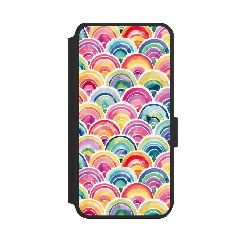 Galaxy S25 NIVOflip Happy Summer Rainbow Scales