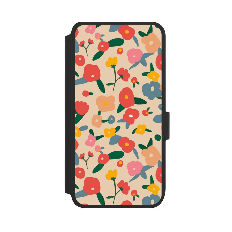 Galaxy S25 NIVOflip Retro Bold Scandi Flowers