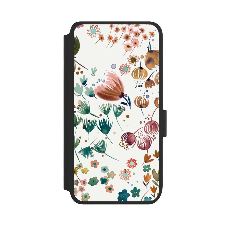 Galaxy S25 NIVOflip Spring Buds Green Orange