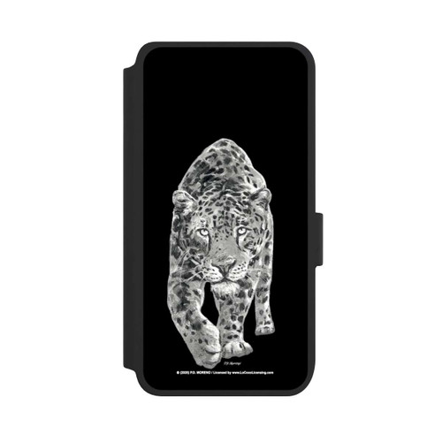 Samsung Galaxy S25 NIVOflip Leopard Schwarz