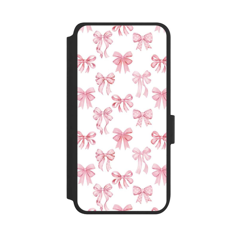 Galaxy S25 NIVOflip Baby Pink Bows