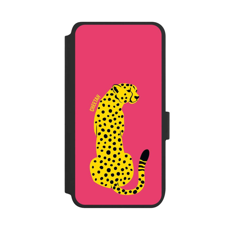 Galaxy S25 NIVOflip Colourful Yellow Cat