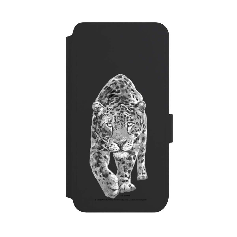 Galaxy S25 NIVOflip Leopard transparent