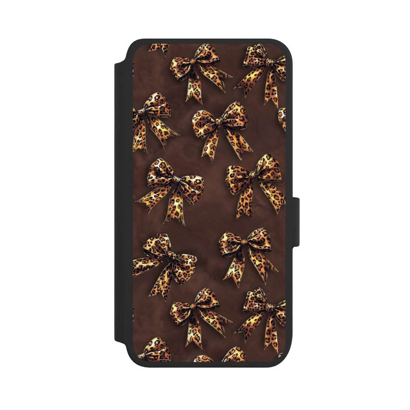 Galaxy S25 NIVOflip Bows Wild Cheetah