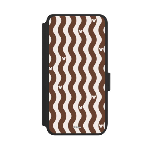 Samsung Galaxy S25 NIVOflip Micky Muster Braune Wellen