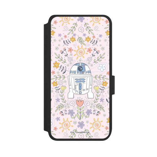 Samsung Galaxy S25 NIVOflip R2D2 Blumen Muster