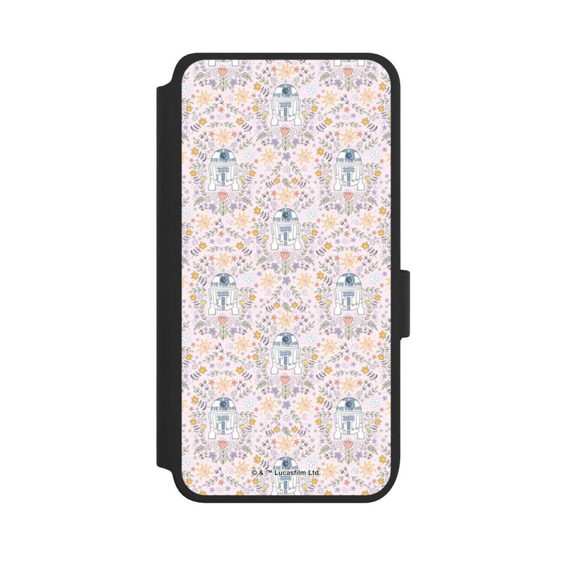 Galaxy S25 NIVOflip R2D2 Blumen
