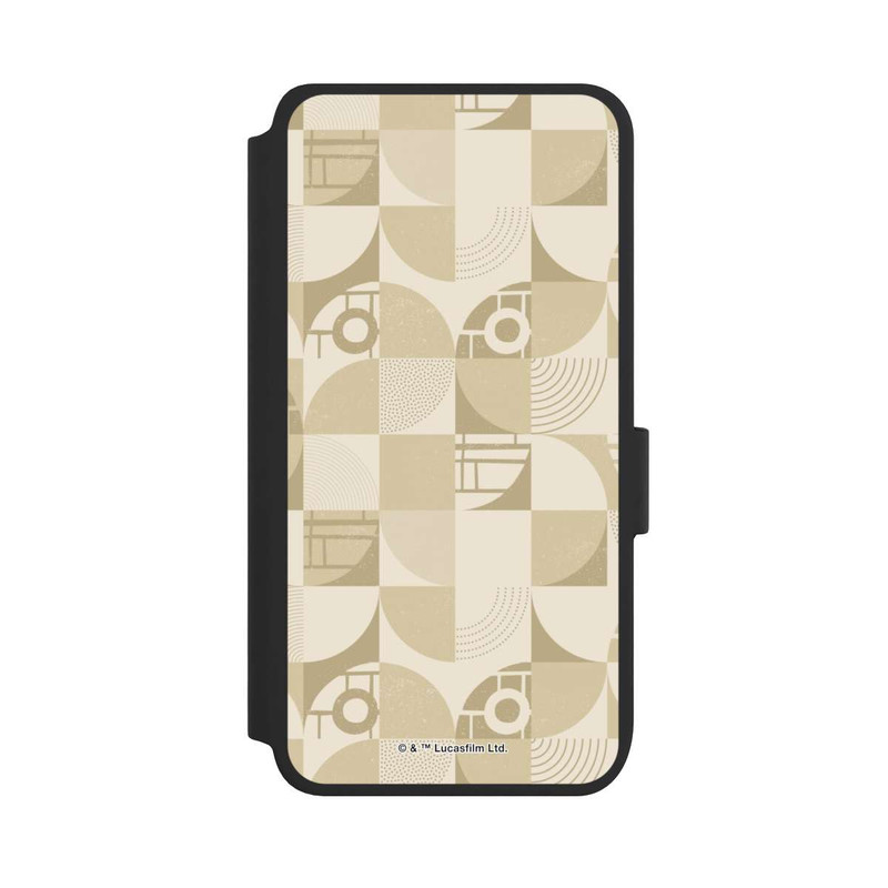 Galaxy S25 NIVOflip R2D2 Bauhaus Style Beige