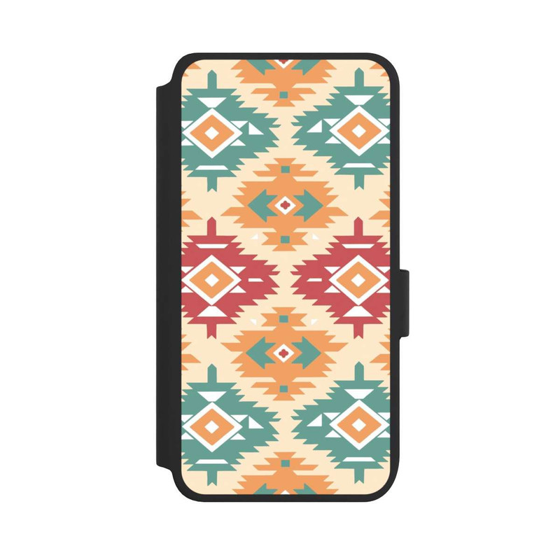 Galaxy S25 NIVOflip Modern Tribal Boho Aztec Geometric Design 1