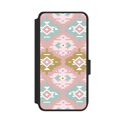 Samsung Galaxy S25 NIVOflip Modern Tribal Boho Aztec Geometric Design