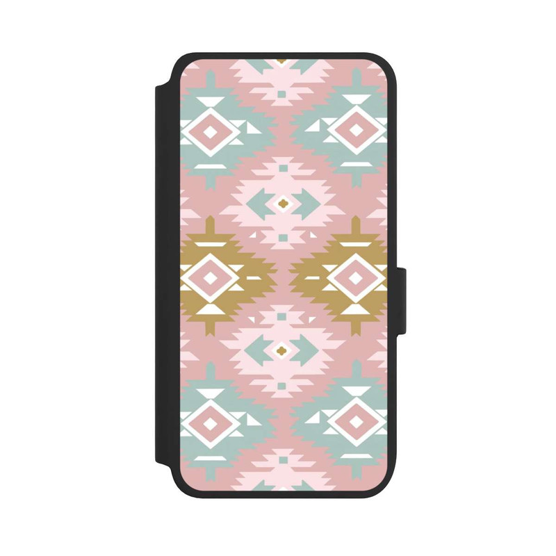 Galaxy S25 NIVOflip Modern Tribal Boho Aztec Geometric Design