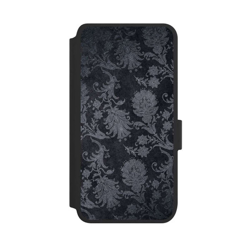 Samsung Galaxy S25 NIVOflip Königlich schwarze Tapete