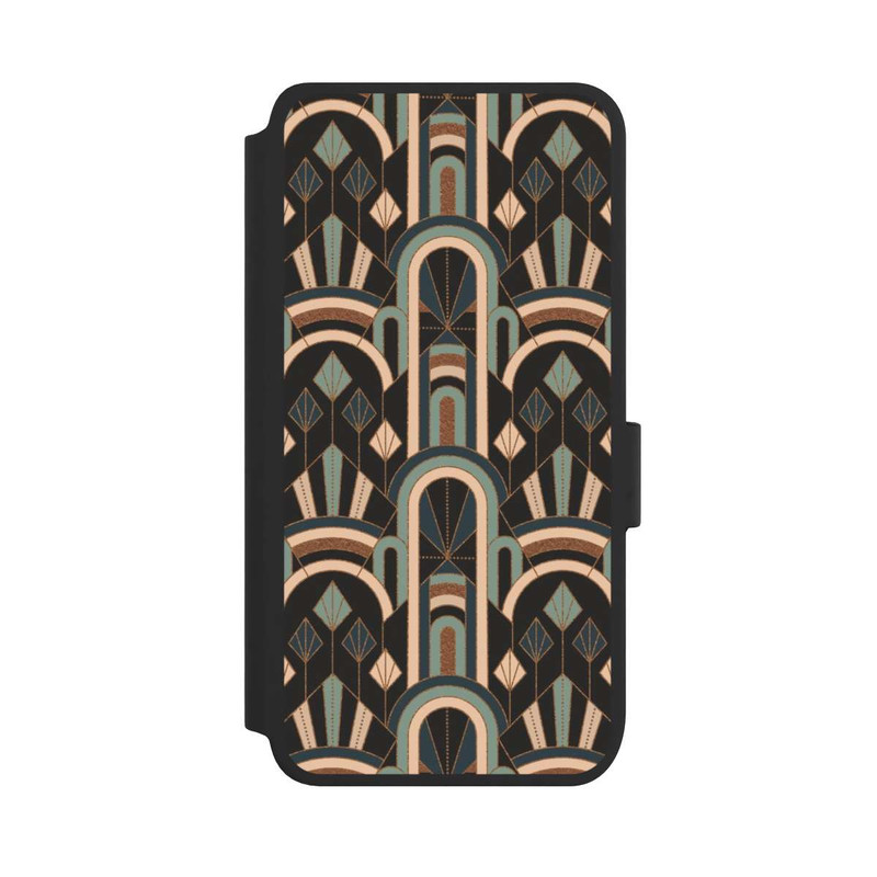 Galaxy S25 NIVOflip Retro Art Deco