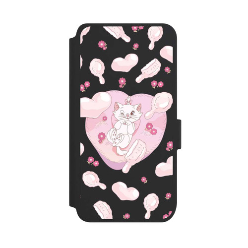 Samsung Galaxy S25 NIVOflip Aristocats Marie Herzen Pink Transparent
