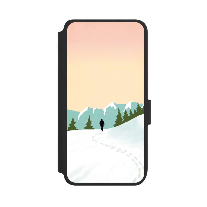 Galaxy S25 NIVOflip Winter Wanderer by Roberta Murray