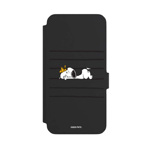 Samsung Galaxy A56 5G NIVOflip Snoopy Woodstock Streifen Peanuts Transparent