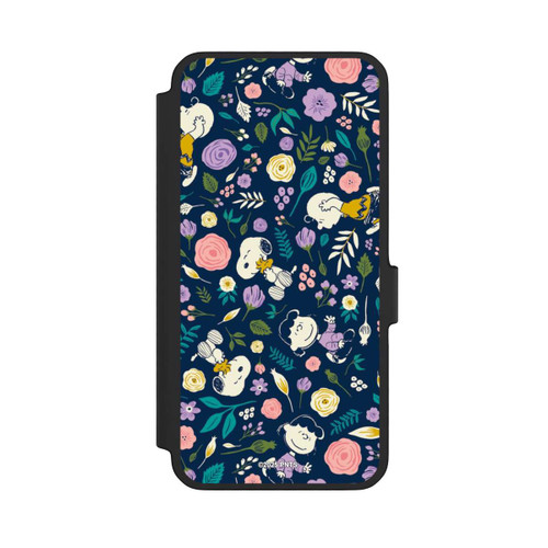 Samsung Galaxy A56 5G NIVOflip Peanuts Dark Flower Pattern