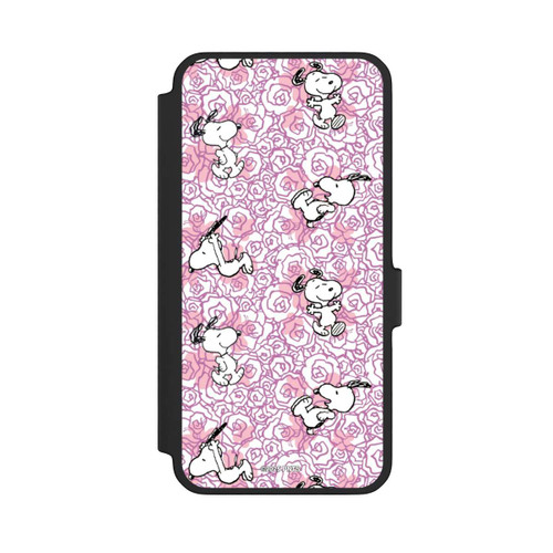 Samsung Galaxy A56 5G NIVOflip Peanuts Pink Roses Pattern