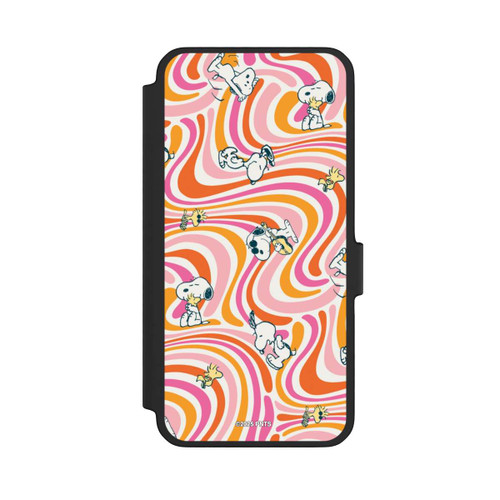 Samsung Galaxy A56 5G NIVOflip Peanuts Hippie Pattern Orange