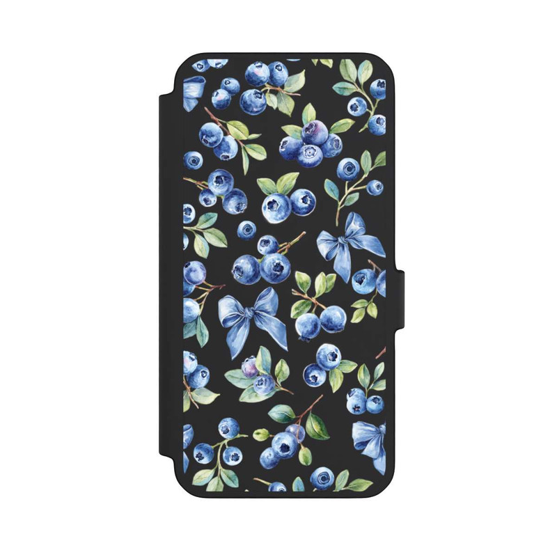 Galaxy A56 5G NIVOflip Blaubeere Schleifen Transparent mit KI