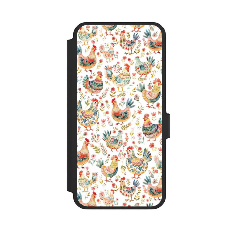 Galaxy A56 5G NIVOflip Motif de poulet coloré avec IA