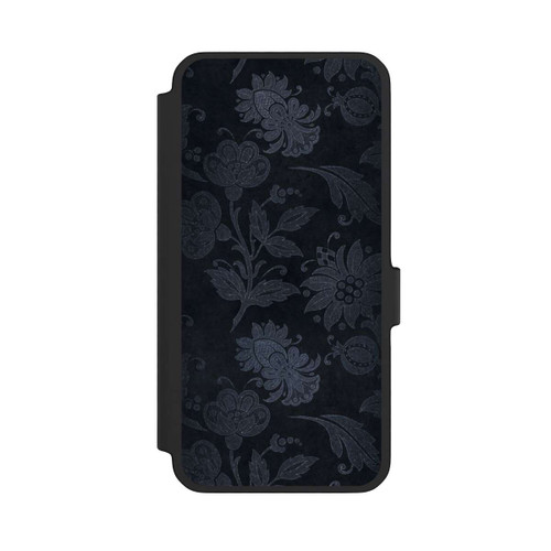 Samsung Galaxy A56 5G NIVOflip Velours Floral Argenté