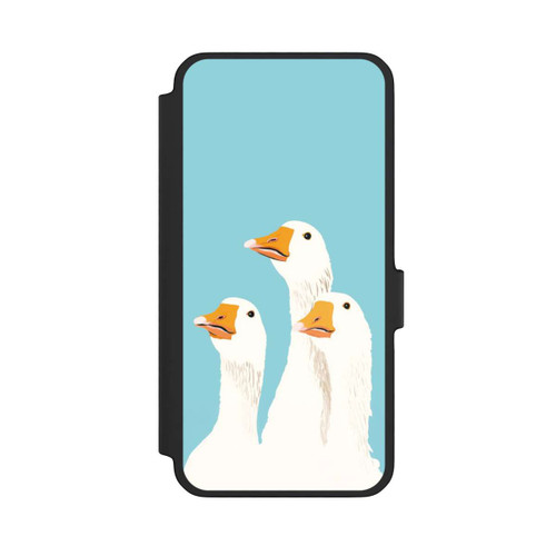 Samsung Galaxy A56 5G NIVOflip Three Geese Light Blue with AI