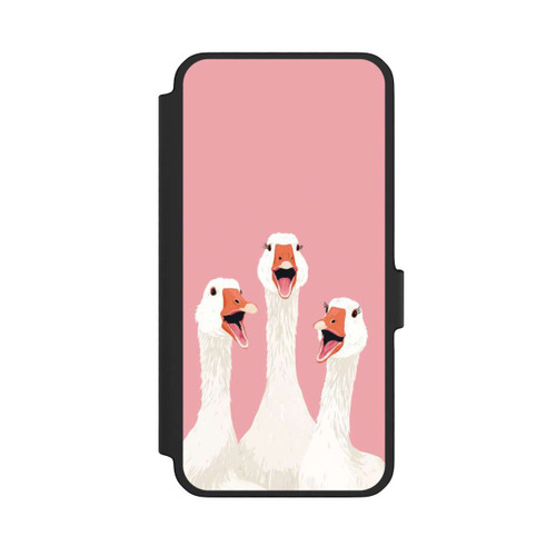 Samsung Galaxy A56 5G NIVOflip Three Geese Pink with AI