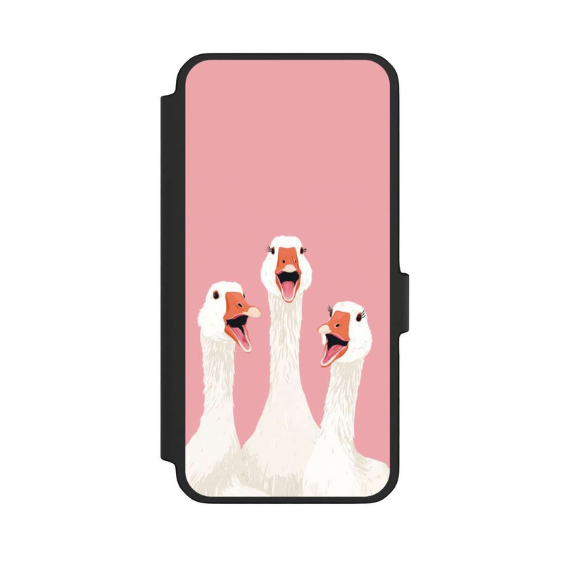 Galaxy A56 5G NIVOflip Three Geese Pink with AI