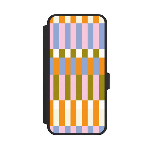 Samsung Galaxy A56 5G NIVOflip Thème à Carreaux Colorés et Audacieux