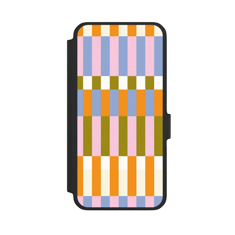 Galaxy A56 5G NIVOflip Thème à Carreaux Colorés et Audacieux