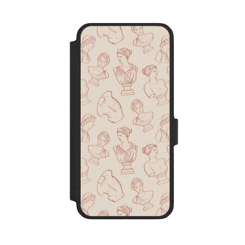 Galaxy A56 5G NIVOflip Greek Deco Busts Brown