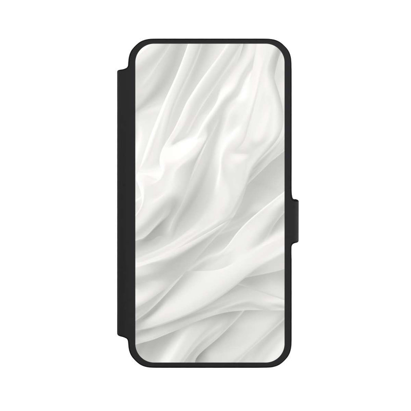 Galaxy A56 5G NIVOflip White Satin Smooth Texture Mit KI