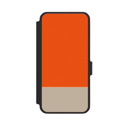 Samsung Galaxy A56 5G NIVOflip Combinaison de Couleurs Orange et Beige