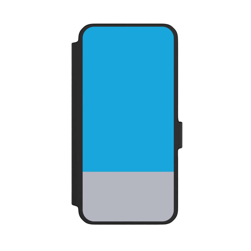 Galaxy A56 5G NIVOflip Combinaison de Couleurs Bleu Clair et Gris