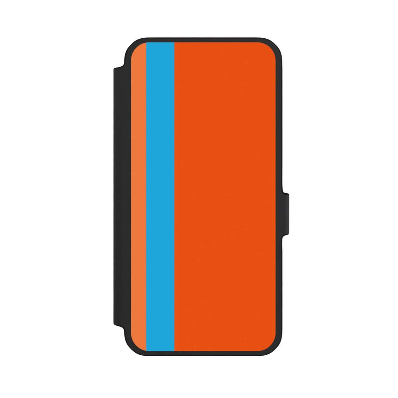 Galaxy A56 5G NIVOflip Rayures Orange Bleu