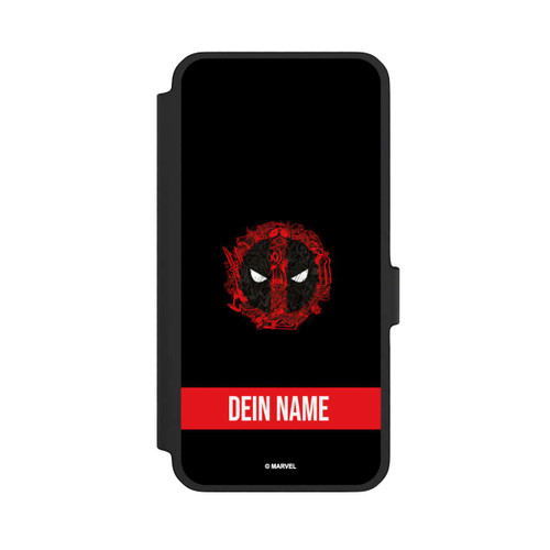 Samsung Galaxy A56 5G NIVOflip Deadpool Logo Personalisierbar