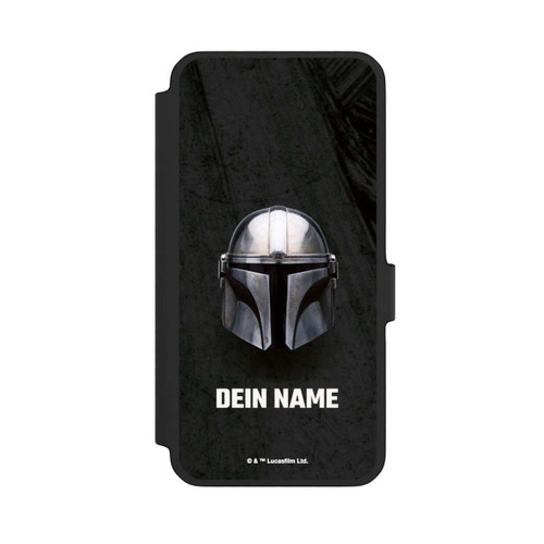 Samsung Galaxy A56 5G NIVOflip Star Wars Mandalorian Black Helmet Personalisierbar